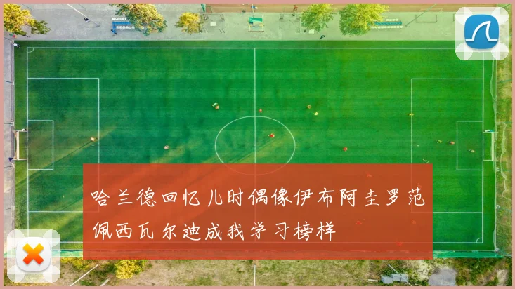 哈兰德回忆儿时偶像伊布阿圭罗范佩西瓦尔迪成我学习榜样