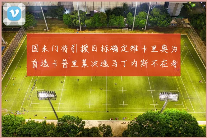 国米门将引援目标确定维卡里奥为首选卡普里莱次选马丁内斯不在考虑之中